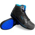 Lfc, Llc Genuine Grip¬Æ S Fellas¬Æ Men's Stealth Comp Toe Zipper Sneakers, Size 10M, Black 5010-10M